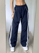 Baggy-Jogginghose mit Seitenstreifen